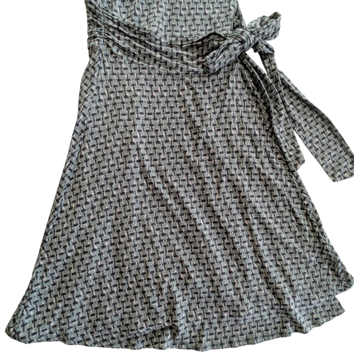 Boden Knit Faux Wrap Dress Size 8