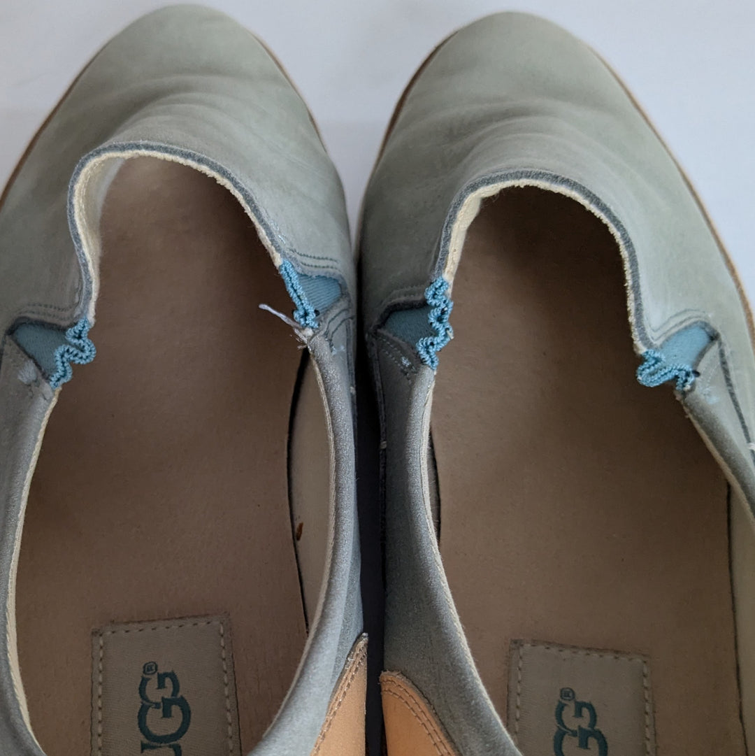 UGG Adley Leather Slip Ons Size 8.5
