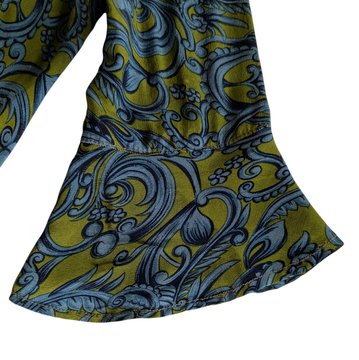 Tova-Celine Silk Vintage Midi Dress Size Large