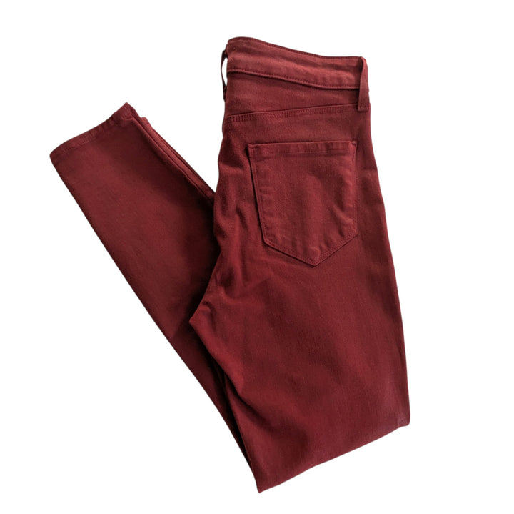L'Agence Margot Coated Skinny Jeans Size 26