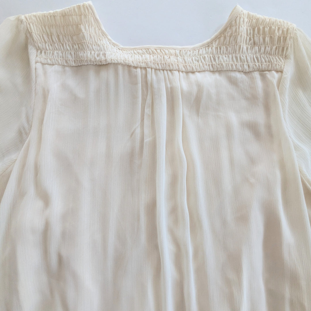 Anthropologie Tiny Luisa Cream Dress Size Small
