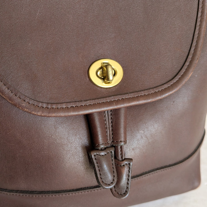 Coach Vintage 90's Leather Backpack