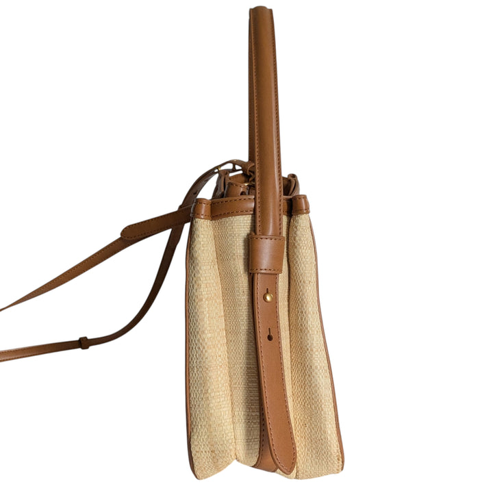 Charles & Keith Raffia Convertible Shoulder Bag
