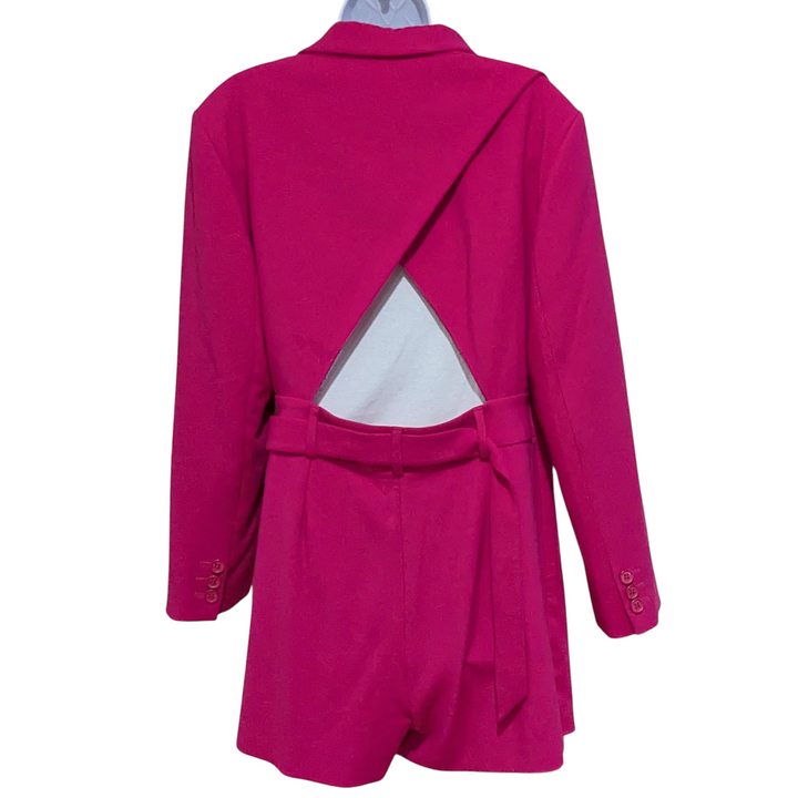 Karen Millen Compact Stretch Playsuit Size 12