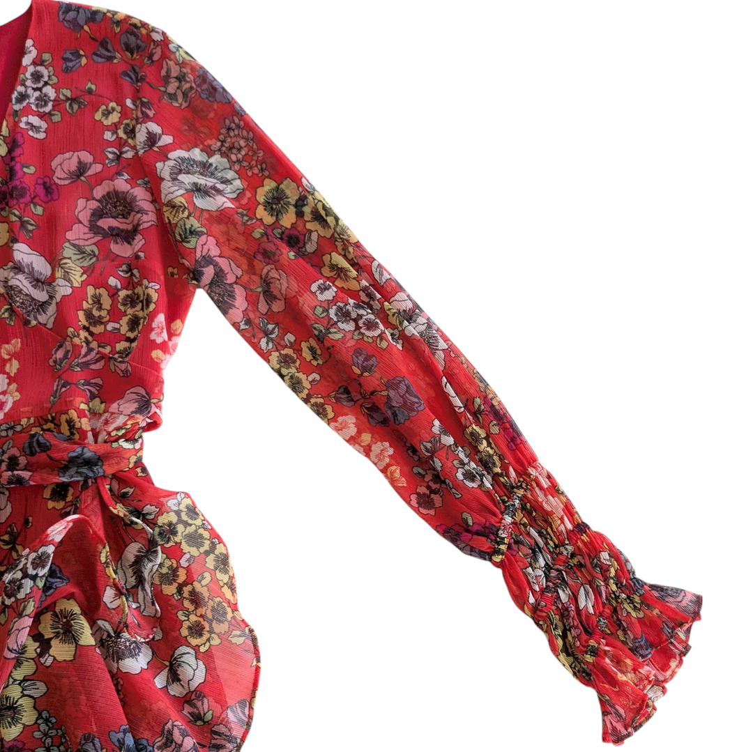 Alexis Wrap Dress Size Medium