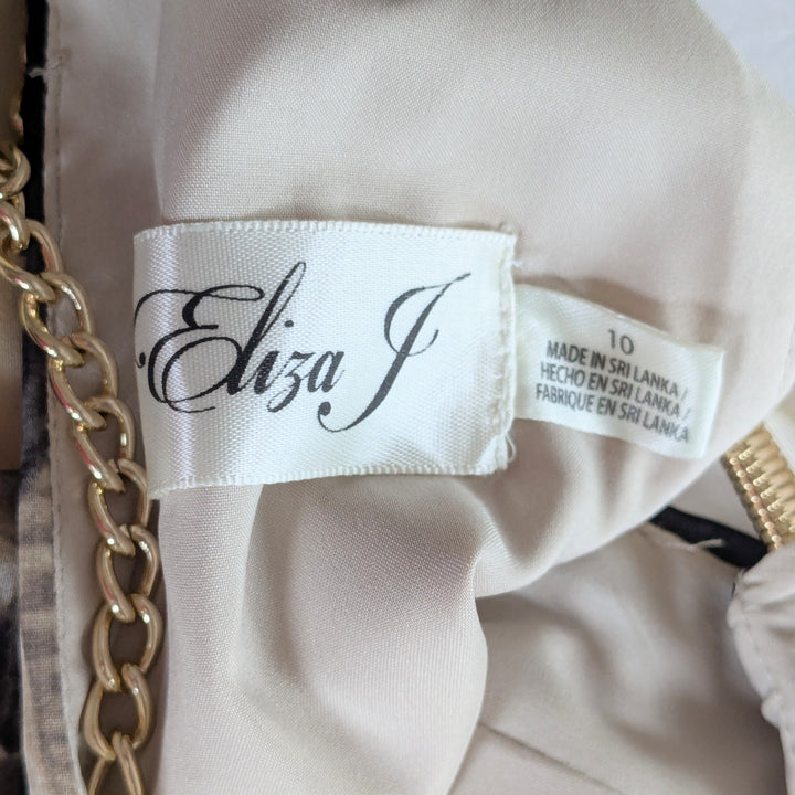 Eliza J Chiffon Dress Size 10