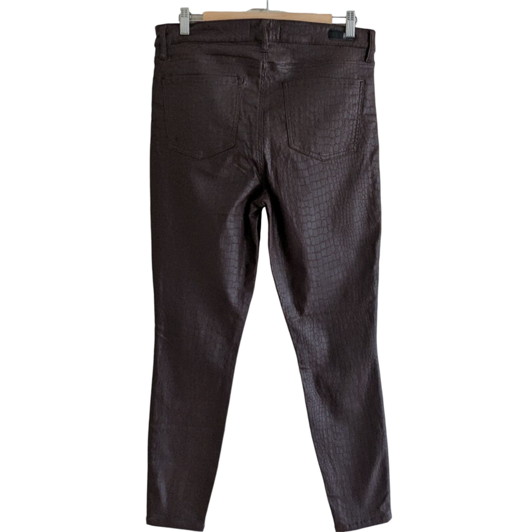 Kut from the Kloth Connie Embossed Leggings Size 14