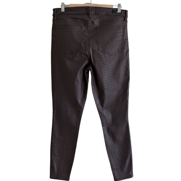 Kut from the Kloth Connie Embossed Leggings Size 14