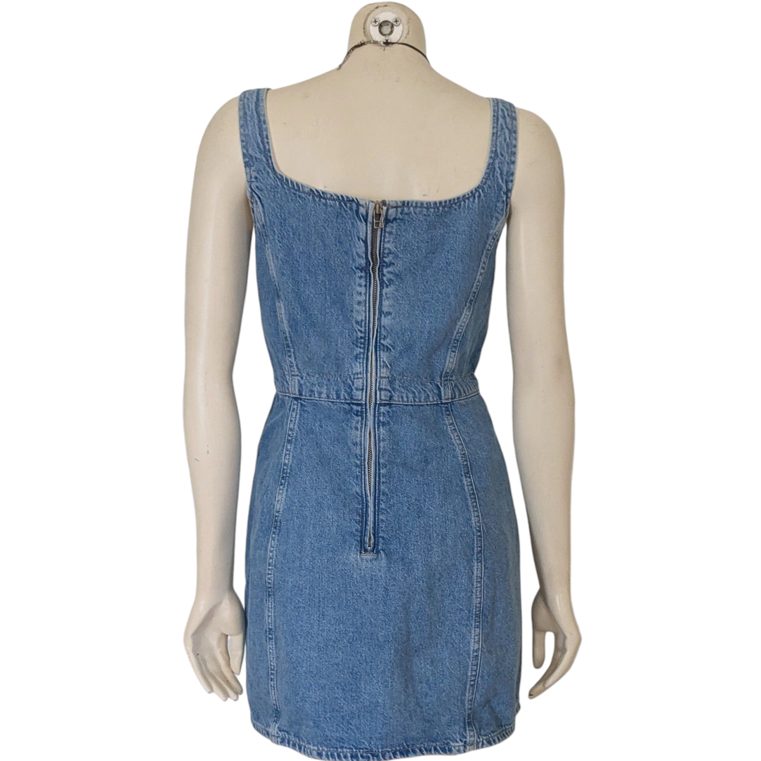Calvin Klein Jeans Denim Dress Size Small