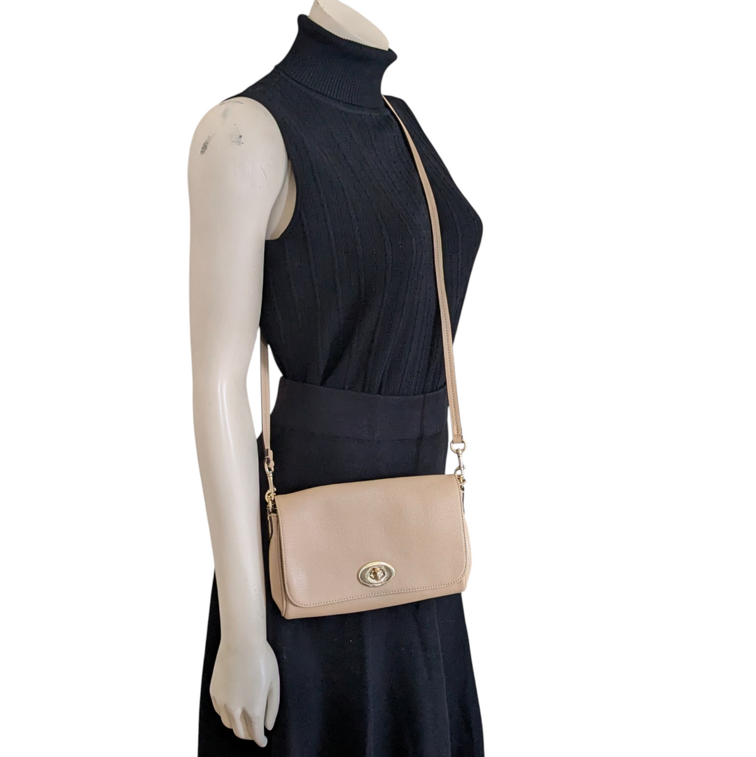 Coach Mini Ruby Leather Crossbody Bag