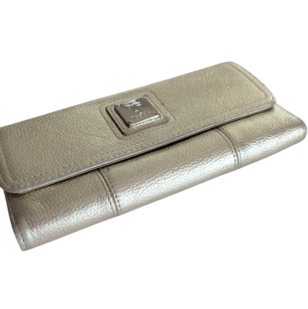 Tignanello Gold Leather Wallet