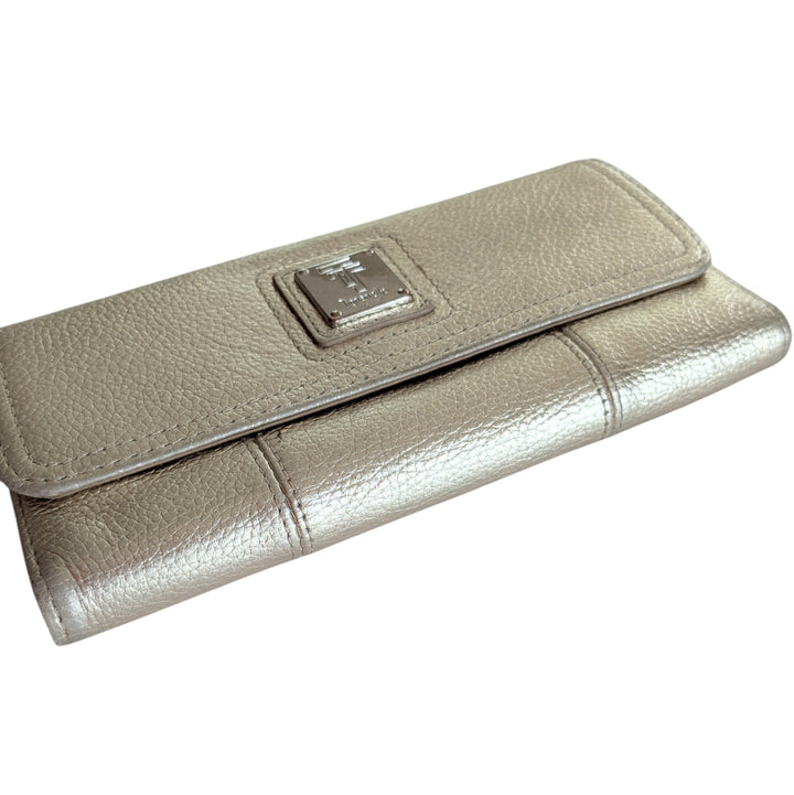 Tignanello Gold Leather Wallet