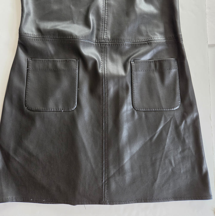 Max Studio Faux Leather Dress Size Medium