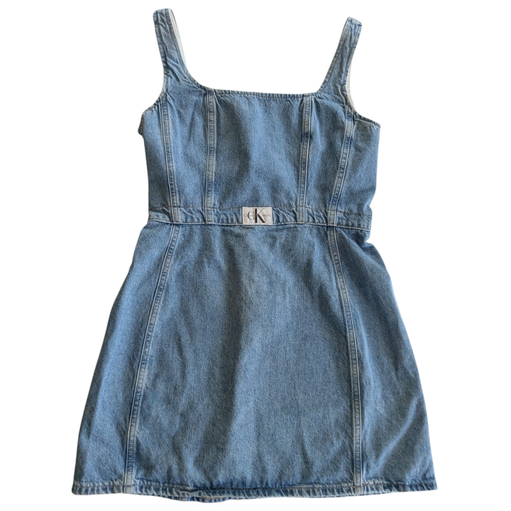 Calvin Klein Jeans Denim Dress Size Small