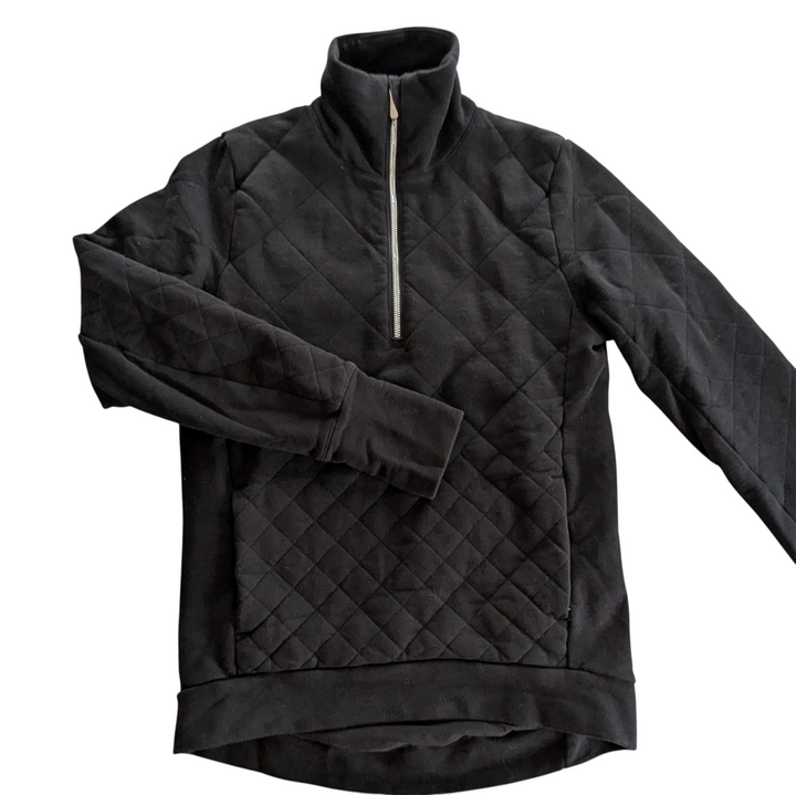 Lululemon Quilted Pullover Black Size 2