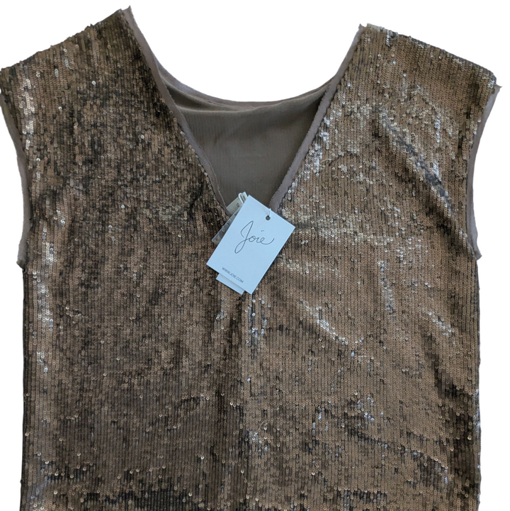 Joie Marania Sequin Top Size XS