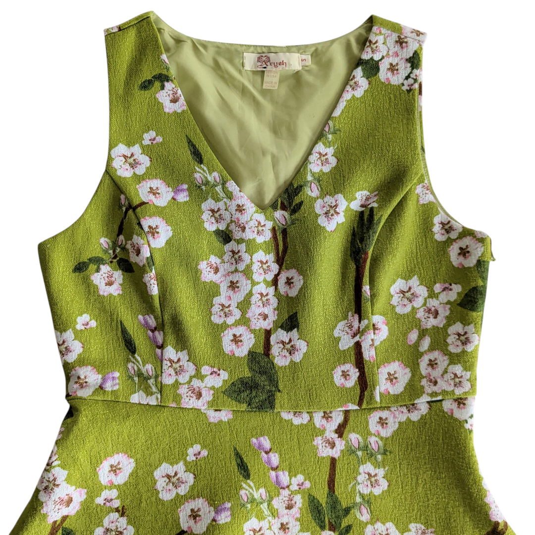 Aryeh Fit and Flare Dress Size Small