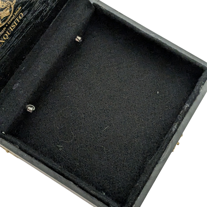 Belinda Black Upcycled Cigar Box Bag
