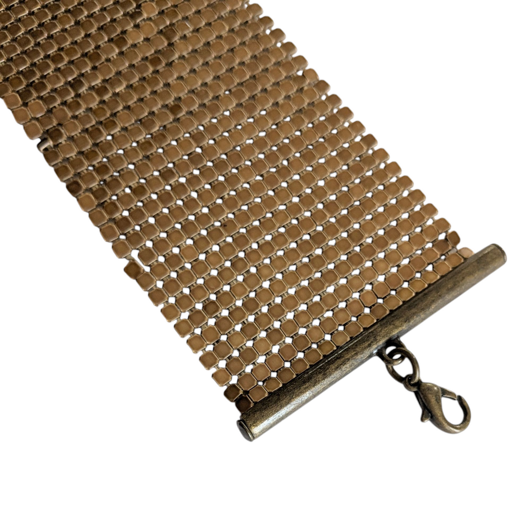 Vintage Gold Mesh Belt