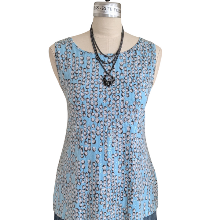 Charter Club Sequin Tank Top Size XL