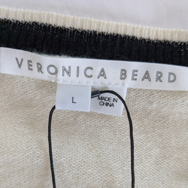 Veronica Beard Albertina Cashmere Sweater Size Large NWT