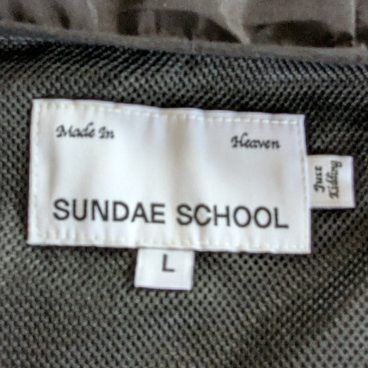 Sundae School Jeogori Tie Front Shell Jacket Size Large