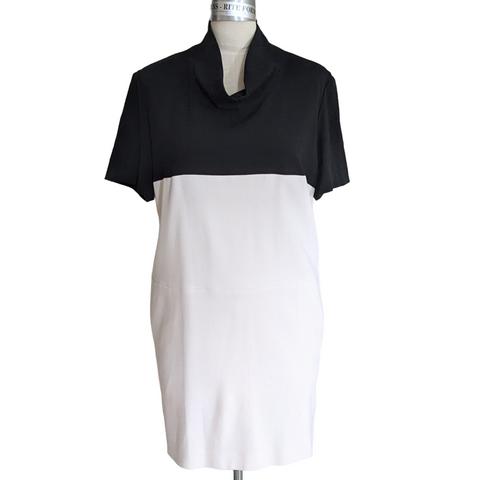 Escada Color Block Mini Dress Size 44