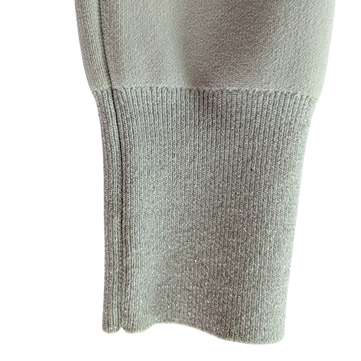 L'Agence  Taya Cropped Cardigan Mint Green