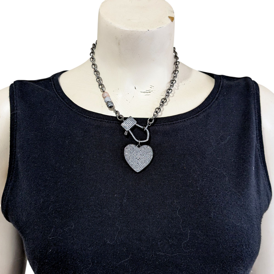 Crystal Heart Necklace