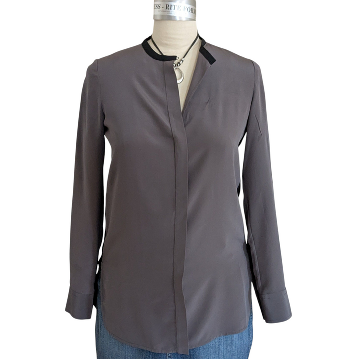 Vince 2 Tone Silk Tunic Size 2