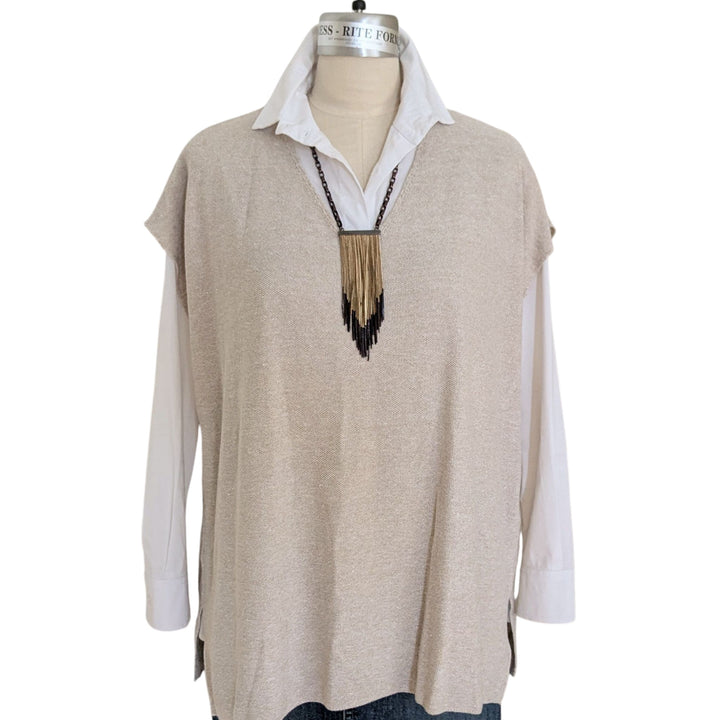 Eileen Fisher Vest Size Large