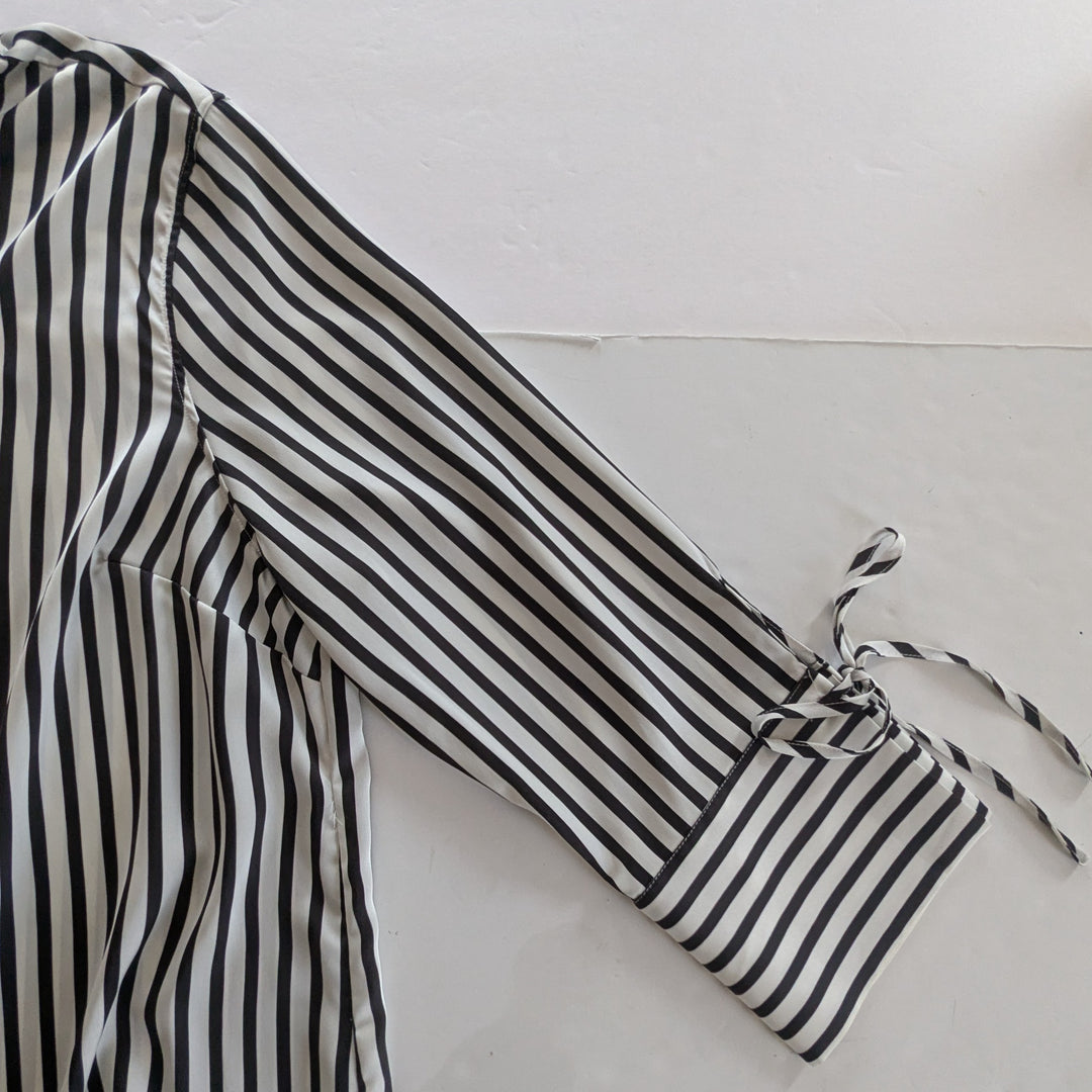 Rebel Striped Button Up Shirt Size 3X