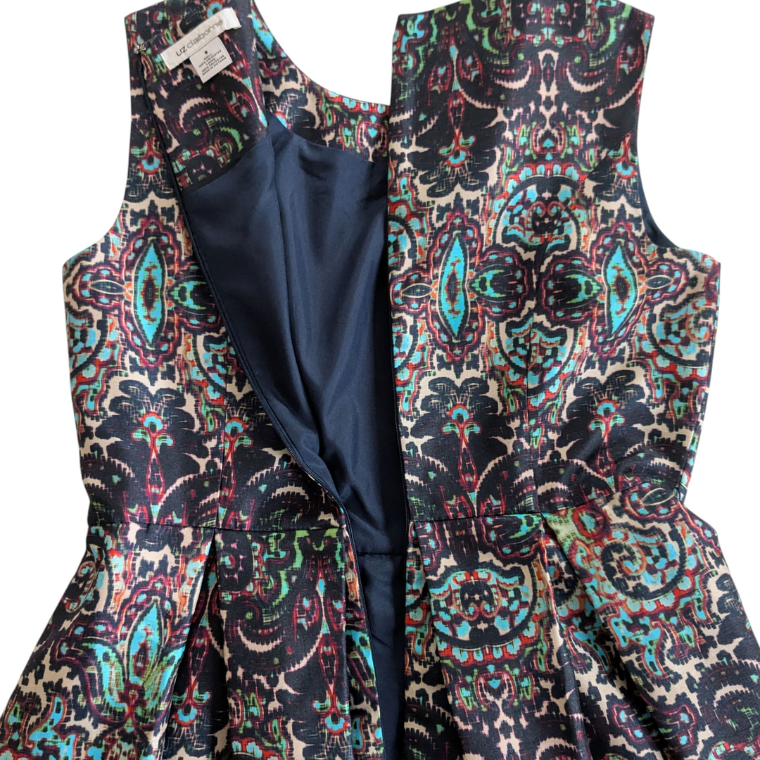 Liz Claiborne Fit & Flare Dress Size 8