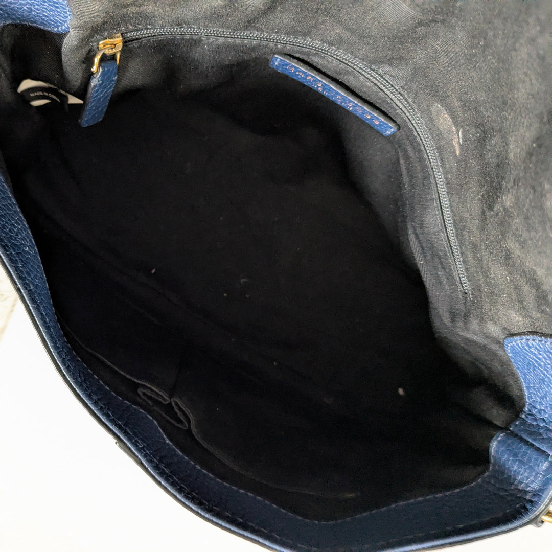 Marc Jacobs Navy Leather Crossbody