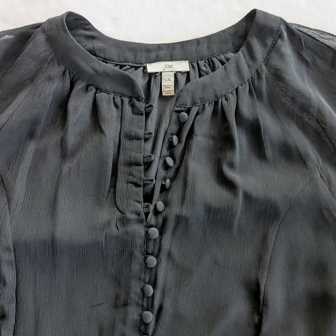 Joie Balloon Sleeve Dress Size Large