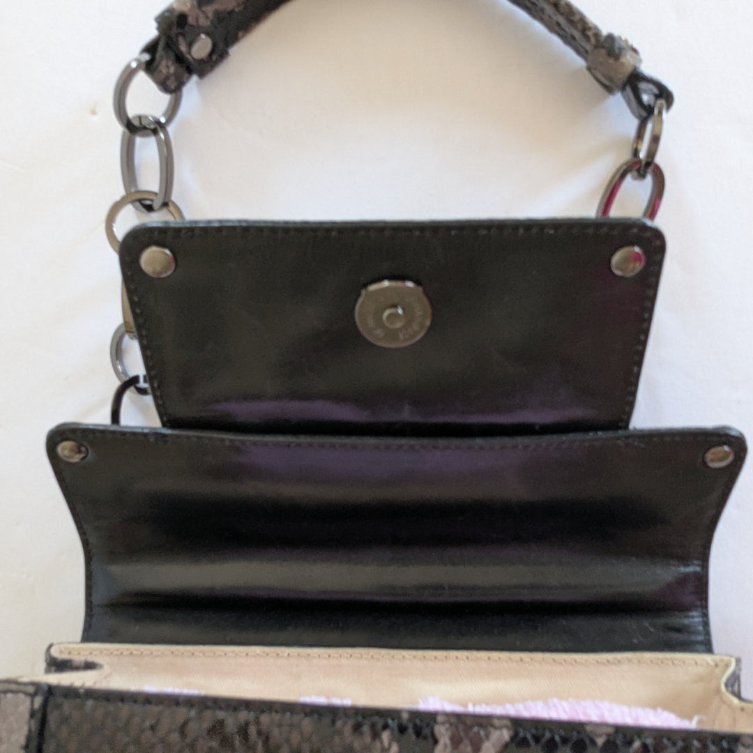 Alexis Hudson Reptile Print Leather Crossbody