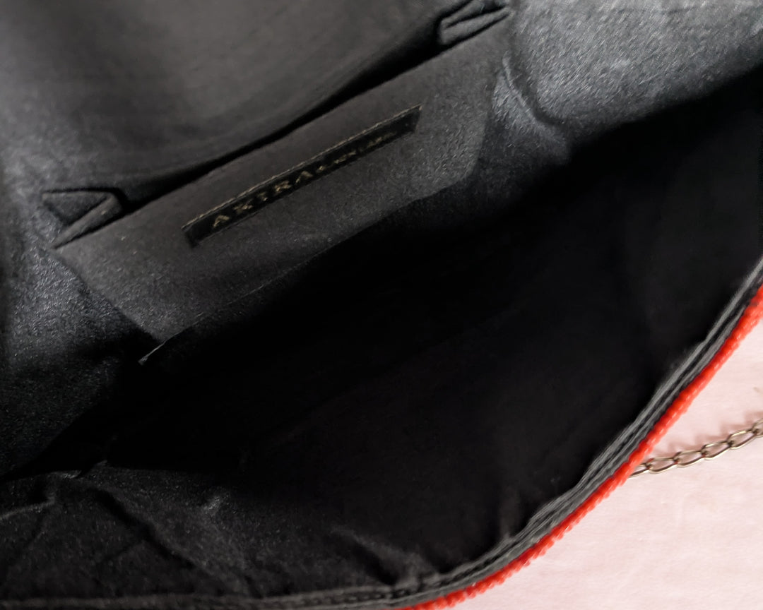 Akira Black Label Brighid Beaded Clutch