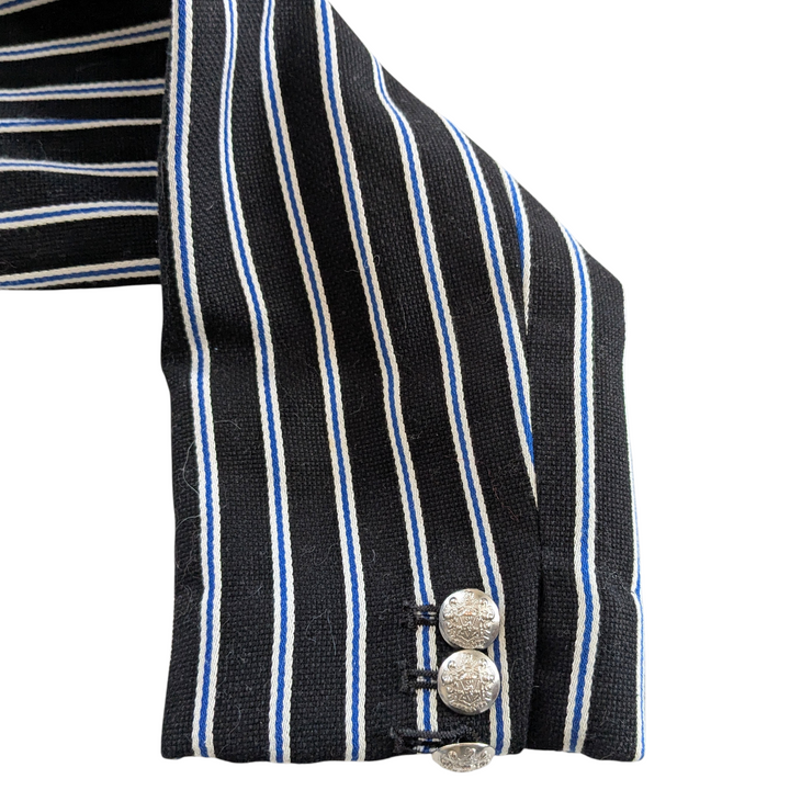 Veronica Beard Striped Cotton Blazer Size 8