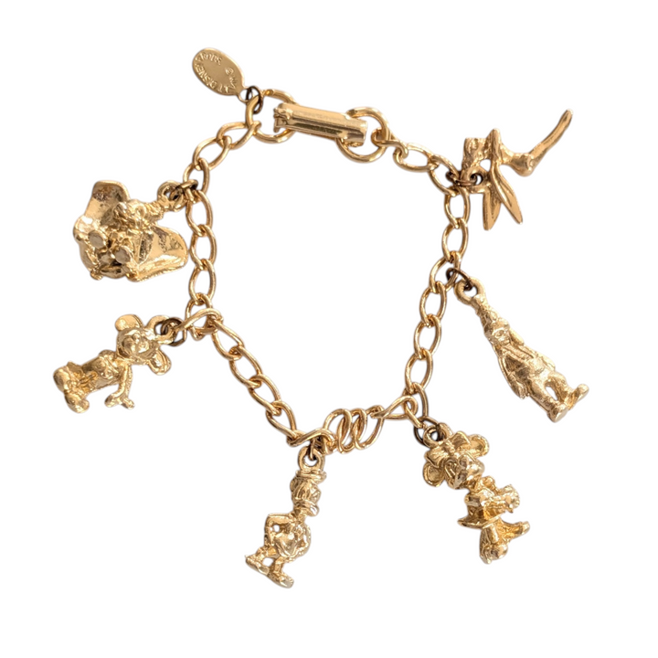 Walt Disney Productions Kids Charm Bracelet