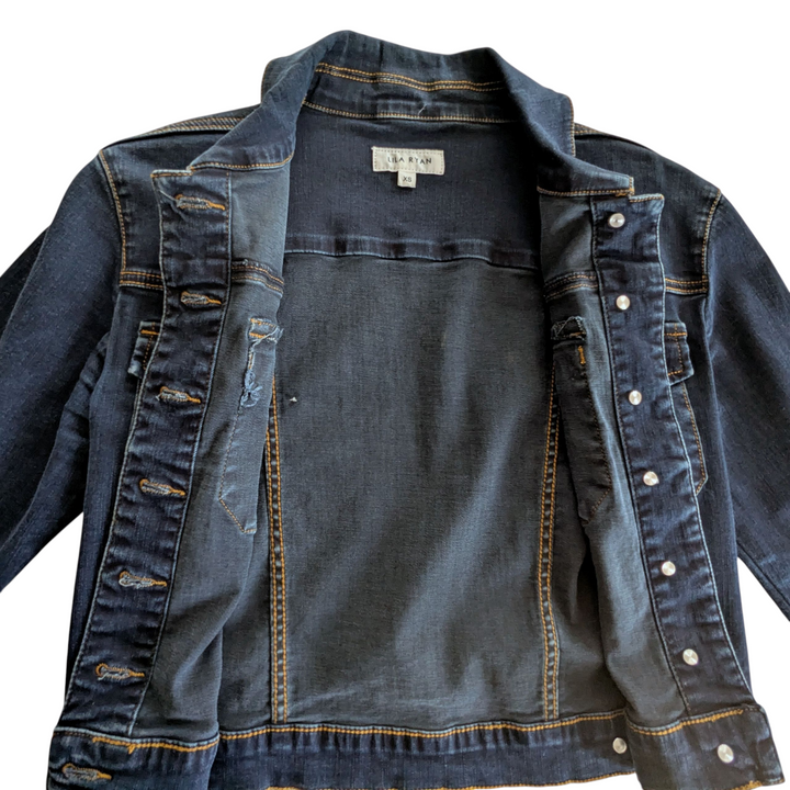 Lila Ryan Denim Jacket Size XS