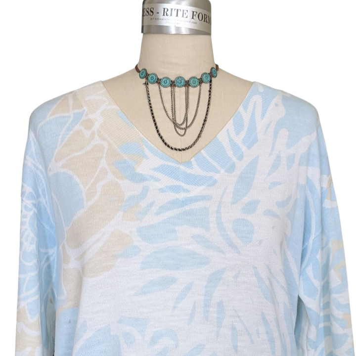 Chico's Tunic Sweater Size Medium
