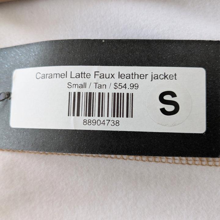 OMG Vegan Leather Blazer Size Small