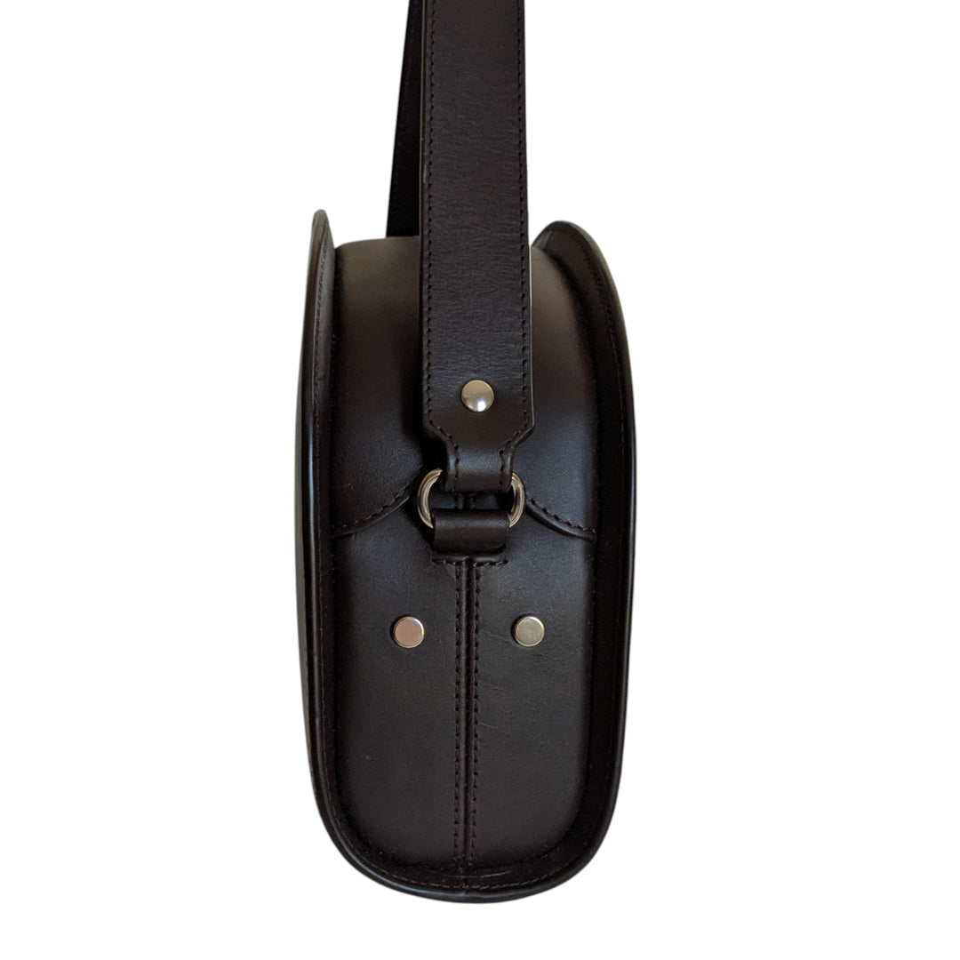 A.P.C. Leather Demi Lune Bag