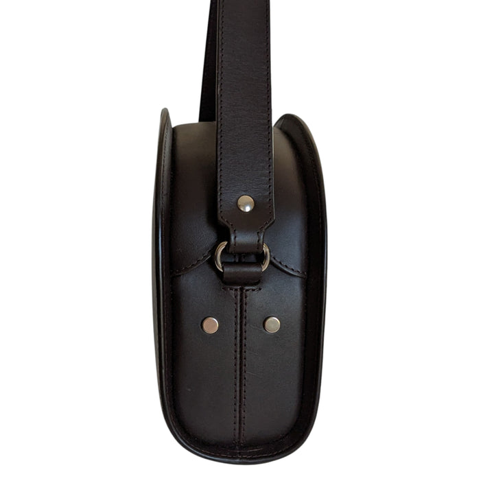 A.P.C. Leather Demi Lune Bag