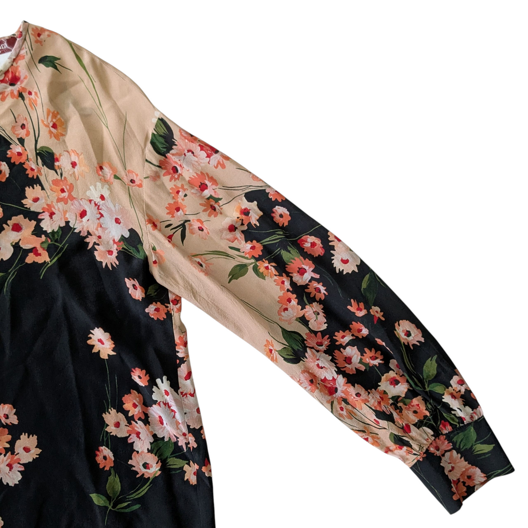 MaxMara Semi Sheer Silk Top Size 42/12