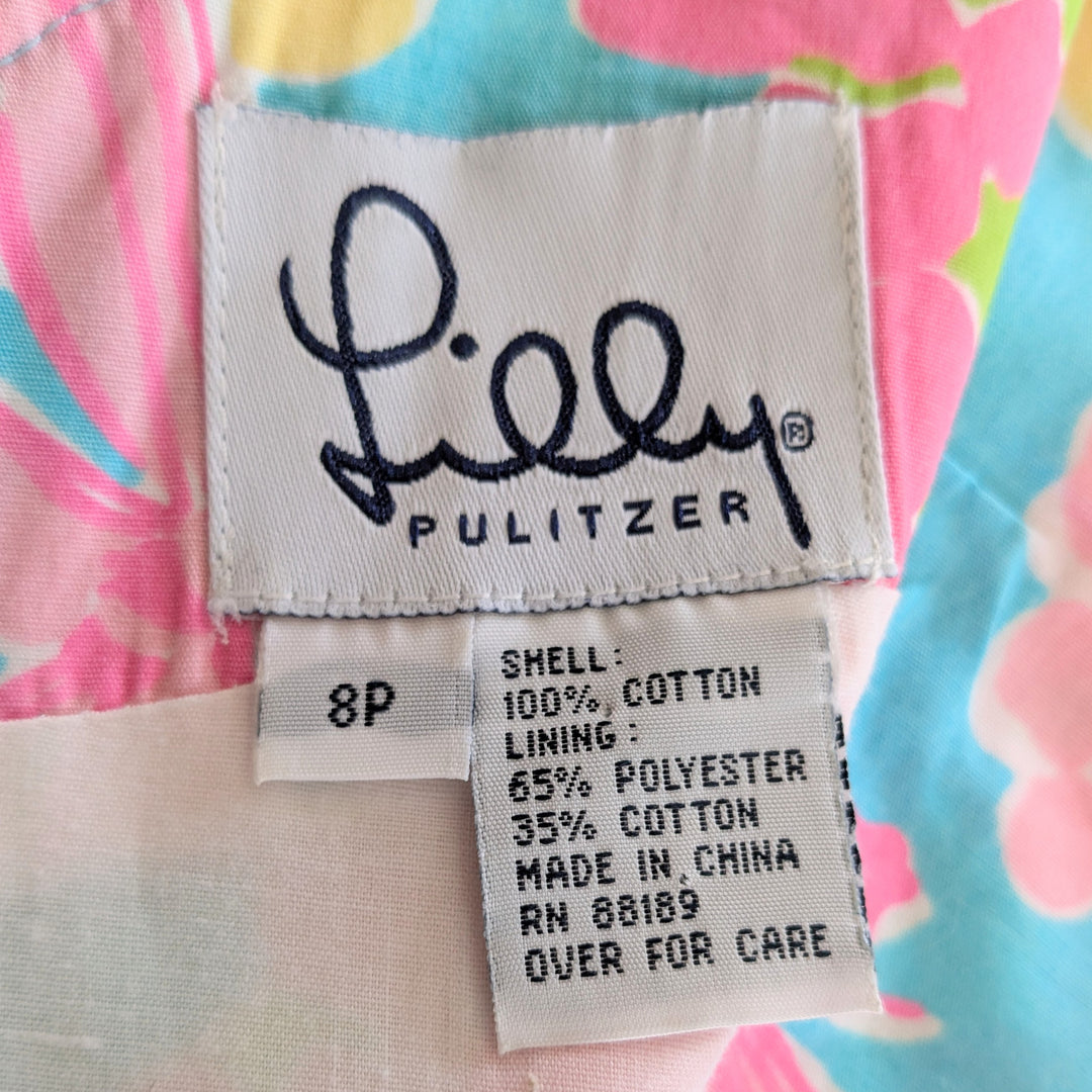 Lilly Pulitzer Vintage Sheath Dress Size 8P