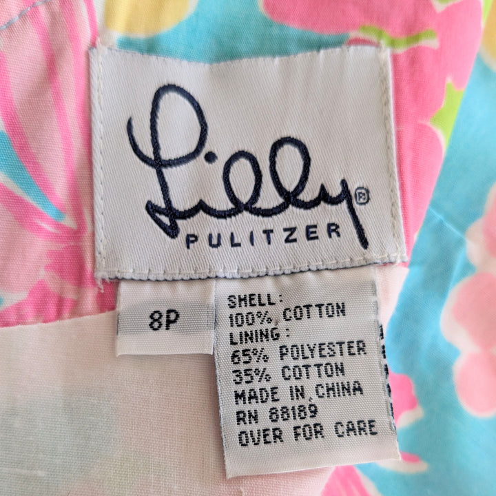 Lilly Pulitzer Vintage Sheath Dress Size 8P