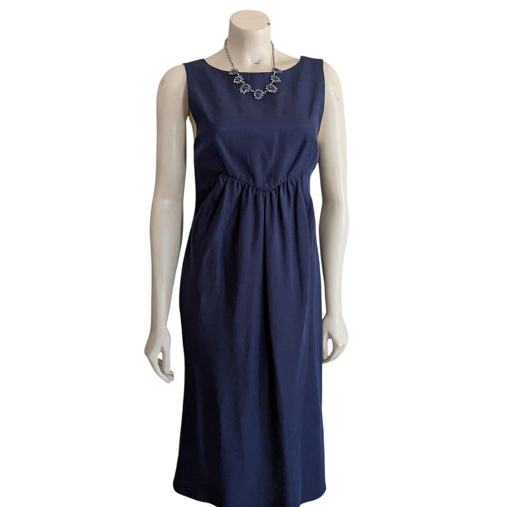Giorgio Armani Shantung Midi Dress Size 40