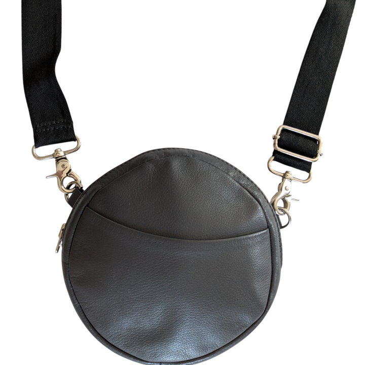 Ischiko Round Leather Crossbody