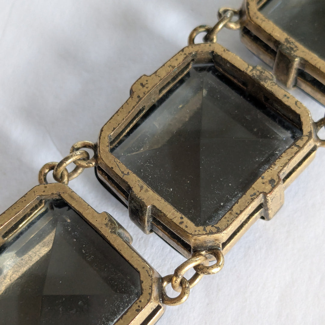 J. Crew Smoky Topaz Chunky Bracelet EC1847